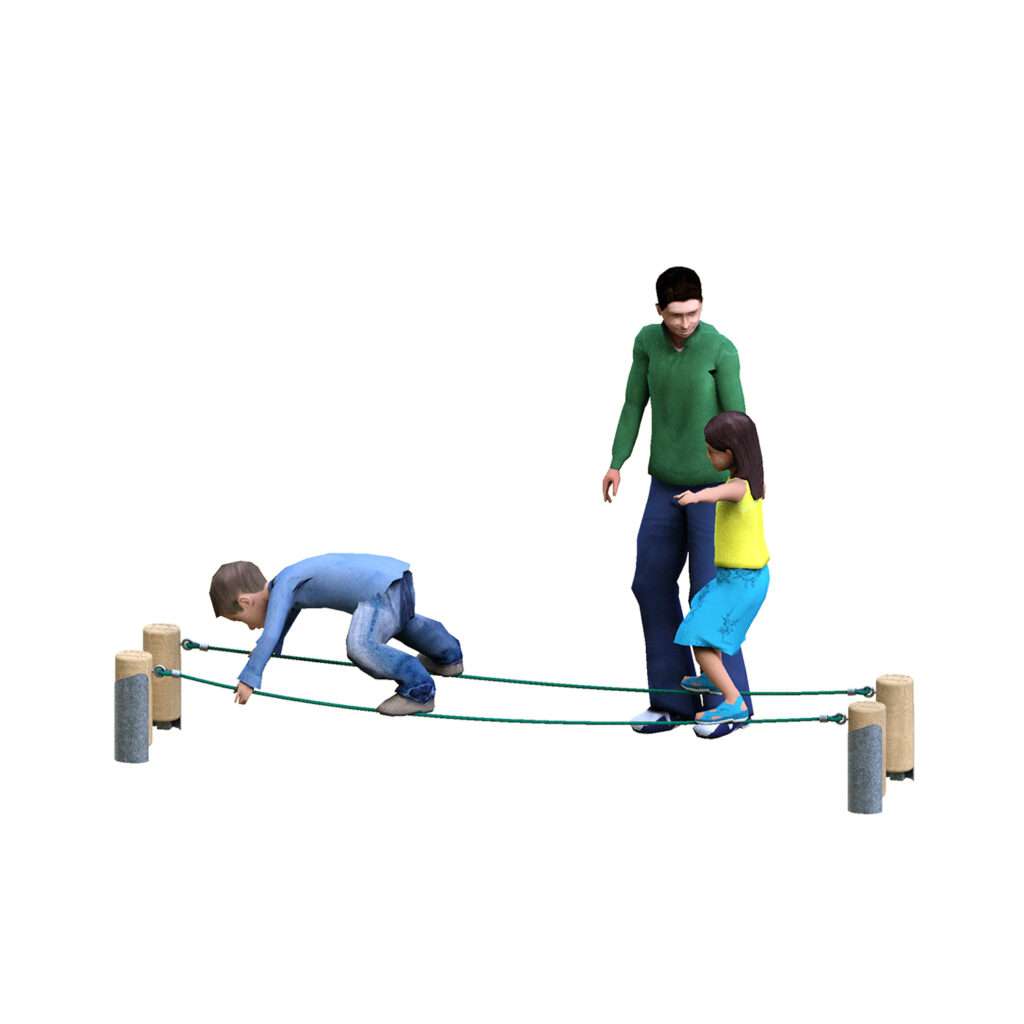 Parallel Ropes By Playdale Playgrounds - Made In The UK