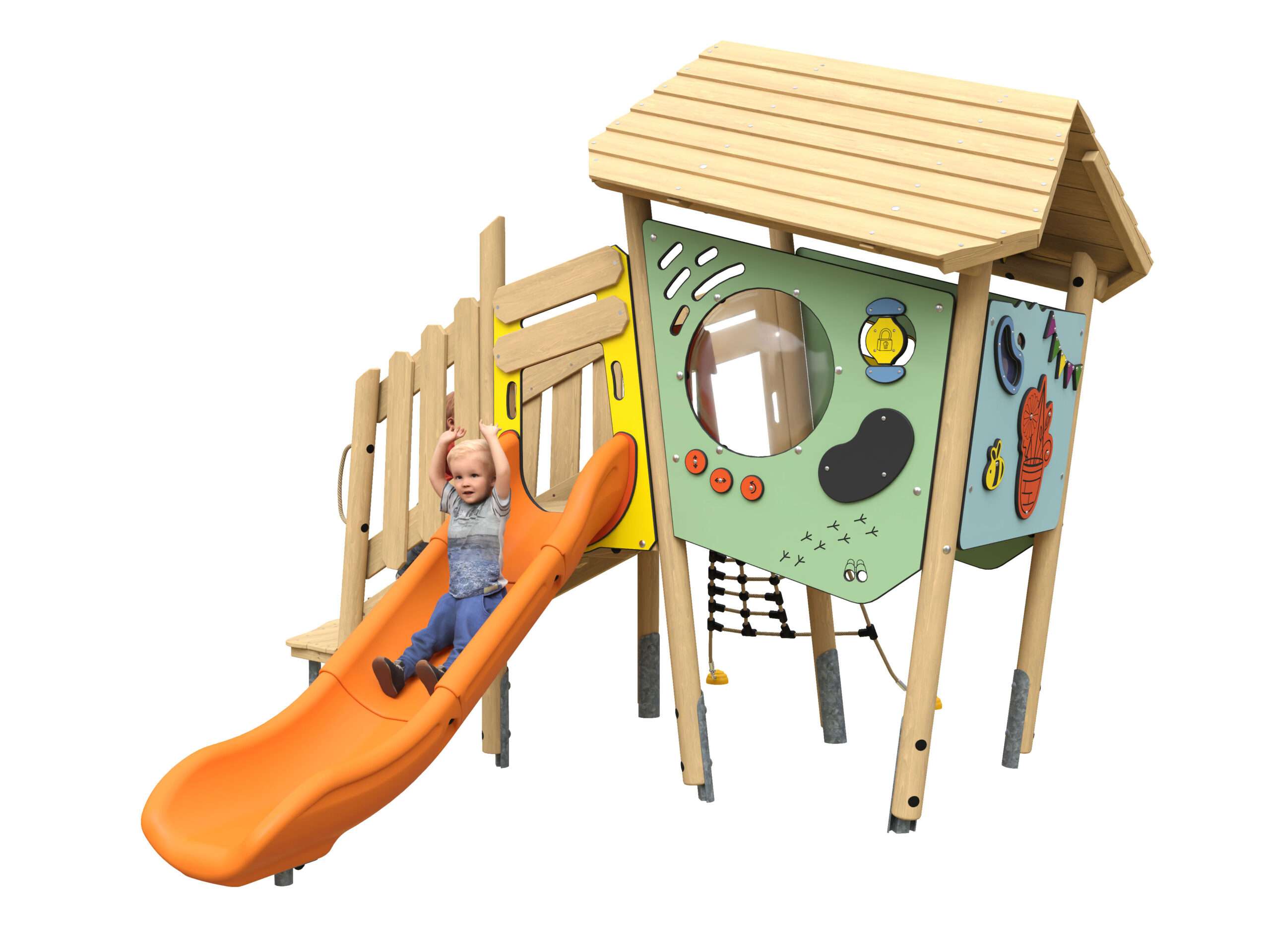 Story Den Plus - Plastic Slide - Kids 02