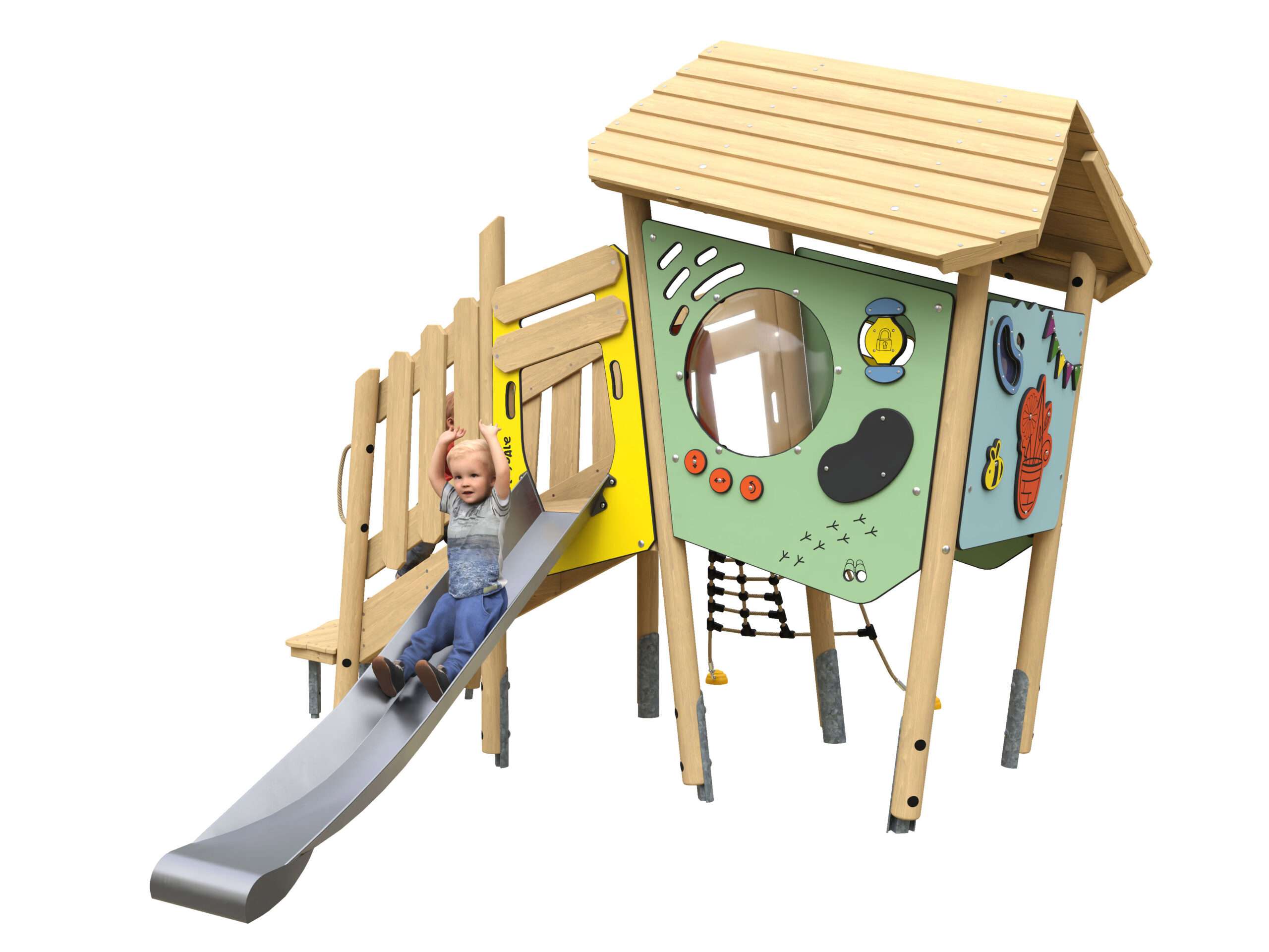 Story Den Plus - Steel Slide - Kids 02